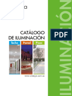 Catálogo de Iluminación CINERGIA