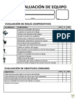 Autoevaluación Del Equipo