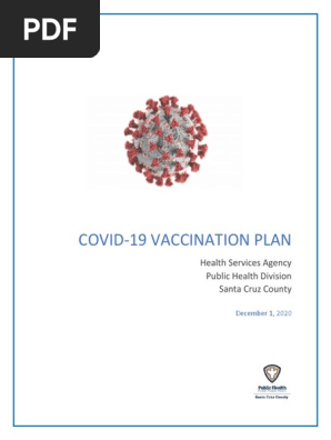 Santa Cruz County COVID-19 Vaccination Plan