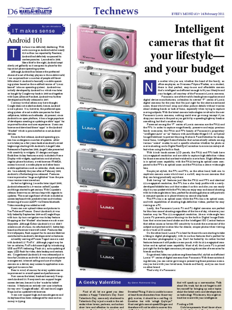 A Geeky Valentine PDF Image Stabilization Android (Operating System)