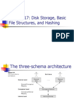 Chapter 17: Disk Storage, Basic File Structures, and Hashing