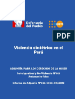 Defensoría Advierte Sobre Inacción Del Estado Ante Violencia Obstétrica