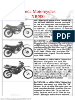 Honda Xr500 PDF