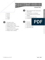 Level 2: Unit 5 Grammar Practice