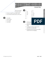 Level 2: Unit 7 Grammar Practice