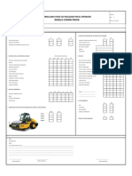 Check List Rodillo Compactador PDF