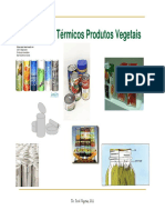 Tratamentos Térmicos Produtos Vegetais