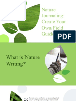 Nature Journaling Intro 1