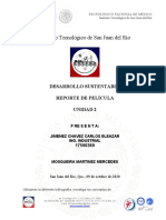 Desarrollo Sustentable Tarea 1, Unidad 2