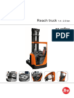 1.4-2.5 Ton Reach Truck Specifications
