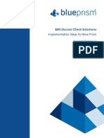 IBM Iaccess Client Solutions Implementation Steps For Blue Prism Guide PDF