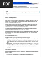 Heap Sort Algorithm - InterviewBit PDF