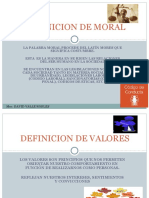 2da Clase Ética y Valores