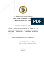 Lucia Vaca - Estres y Tipos de Afrontamiento Al Estres PDF