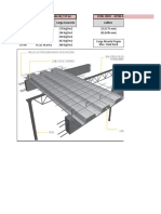 STEEL DECK - ASTM A-653 Grado 40 / 37 Ksi STEEL DECK - ASTM A-653 Grado 40 / 37 Ksi Carga Concreto Calibre Espesor Losa Concreto Consumo Concreto