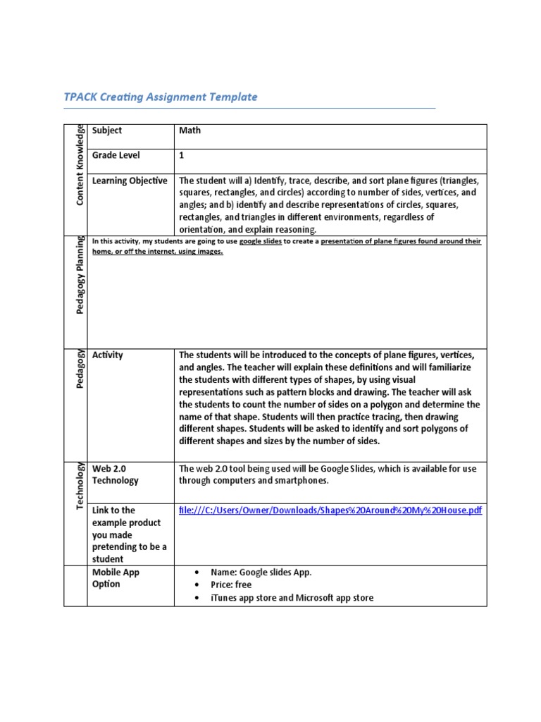 Module 2 Assignment-Tled230w 3 | PDF | Mobile App | Shape