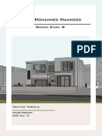 Architectural Portfolio: House Project