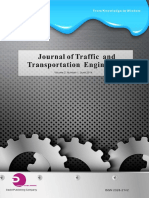 Issue 1, 2014 of Journal of Traffic and Transportation Engineering, USA