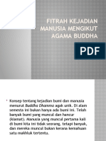 Fitrah Kejadian Manusia Mengikut Agama Buddha