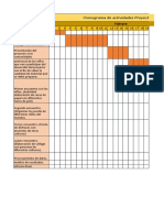 Diagrama de Gantt