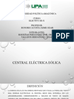 Central Eléctrica Eólica