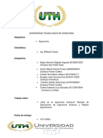 TAREA GRUPAL ERGONOMIA Grupo 2 UTH