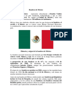 Historia de La Bandera de Mexico