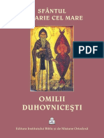 Sfântul Macarie Cel Mare - Omilii Duhovnicești - Librăria Cărților Bisericești PDF