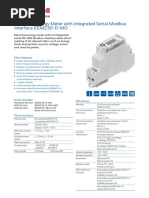 Electrical Energy Meter With Integrated Serial Modbus Interface EEM230-D-MO