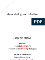 Gerund Infinitive