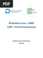 Embedded Linux - GSE5 LAB1 - Kernel Development: Barriga Ponce de Leon Ricardo Guo Ran