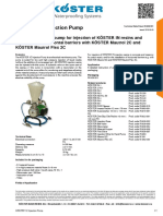 KoSTER 1C Injection Pump