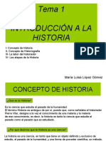 1 Tema1 Introduccionalahistoria 101029122300 Phpapp01 PDF