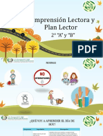 Comprensión Lectora y Plan Lector. 2do de Secundaria. IIIBimestre. Semana 1.