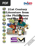 21st Century Literature From The Philippines and The World: Quarter 1 - Module 5