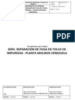 Pets - Serv. Reparación de Fuga en Tolva de Desperdicio