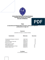 Universidad Autónoma de Santo Domingo Facultad de Ciencias de La Salud Escuela de Medicina