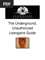 The Underground, Unauthorized Leangains Guide: (Not) by Martin Berkhan