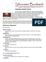 Wooden Book Press: Materials Required
