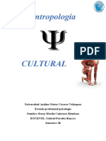 Antropología CULTURAL