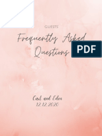 Frequently Asked Questions: Guests'