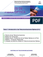 Redes de Fibra Optica Modulo 1 Tema 1 PDF