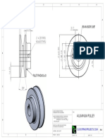 Ream Bore 5/8": Aluminum Pulley