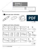 08 I Wonder 1 Module Test 1