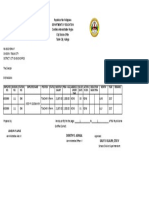 Republic of The Philippines Department of Education Cordillera Administrative Region City Division Office Tabuk City, Kalinga