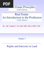 Real Estate Principles Real Estate: An Introduction To The Profession
