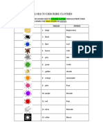 Colors Vocabulary April 21st - 2