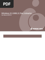 Wireless-G USB2.0 Flex Adapter: User Manual (GWU513)