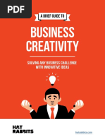 Ebook A Brief Guide To Business Creativity 2015 HatRabbits