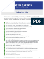Inspire Results Finding Your Why PDF